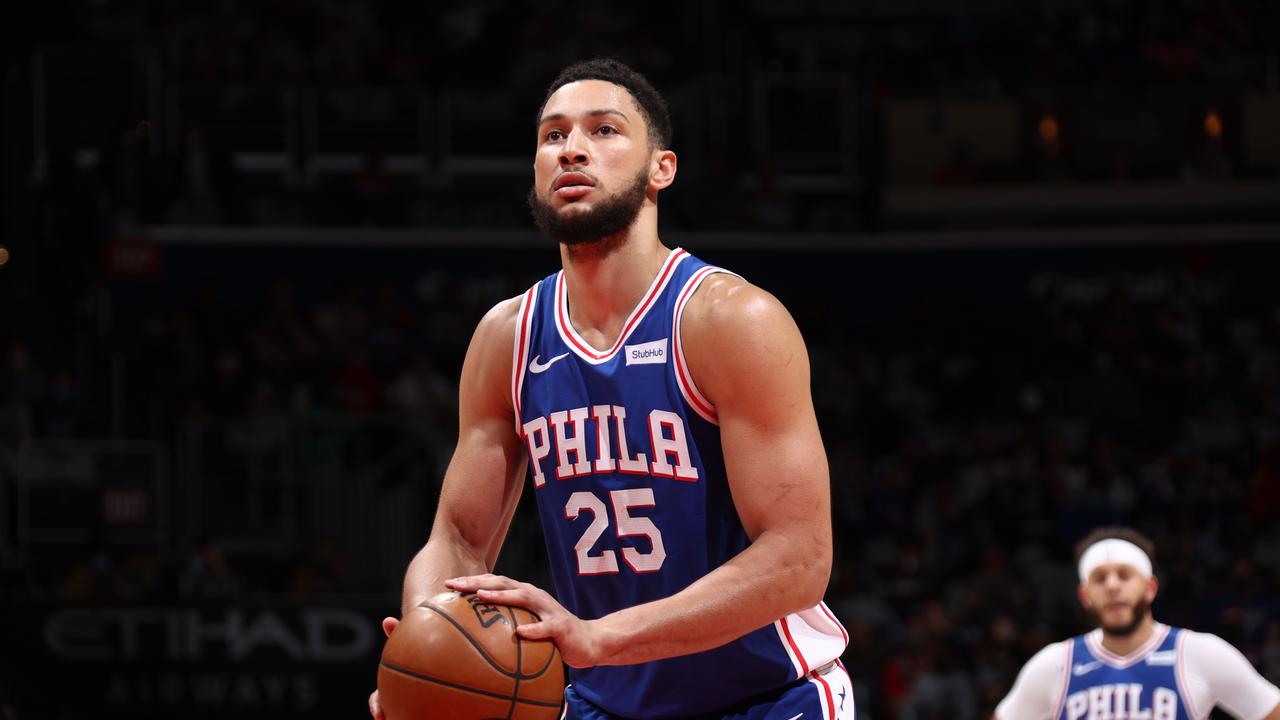 It’s been a long time since Simmons last played an NBA game. (Photo by Stephen Gosling/NBAE via Getty Images)