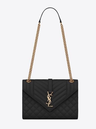 The Saint Laurent Envelope Medium Chain Bag typically retails for more than $4000. Picture: Saint Laurent