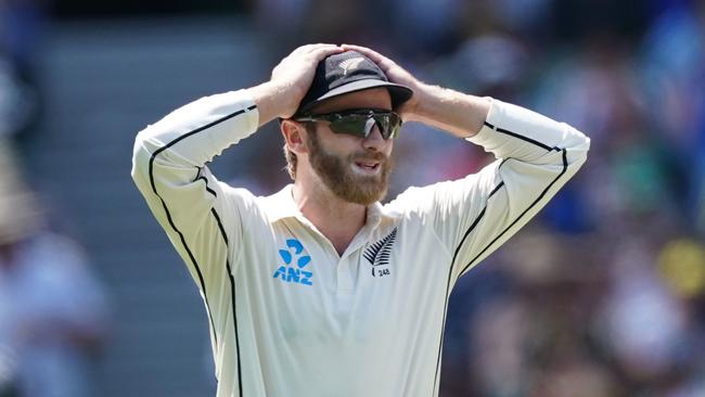 Kane Williamson‘s horror tour hit rock bottom with the skipper missing the final Test through illness. Picture: AAP