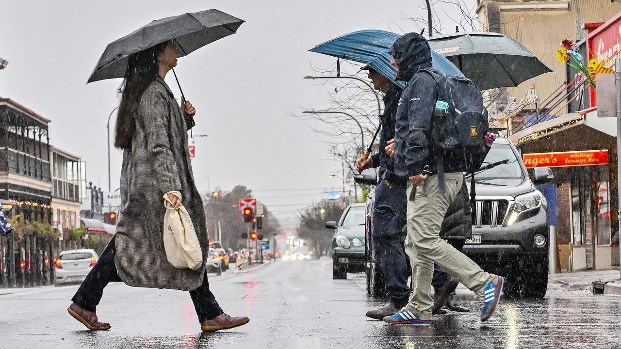 Eight weather stations in NSW had more than 100mm of rain on Monday. Picture: NewsWire / Brenton Edwards