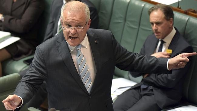 Australian Prime Minister Scott Morrison. Photo by MARK GRAHAM