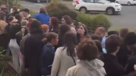 Revellers queued for hours to get into Byron Bay's Beach Hotel. Picture: Instagram