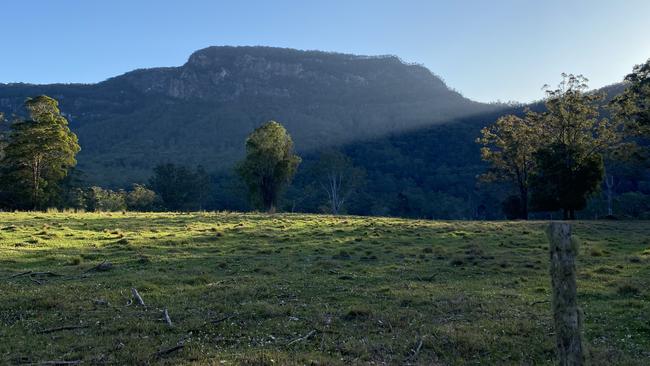 Photos of the future site of the Numinbah Escape eco-tourism attraction. Picture: Supplied