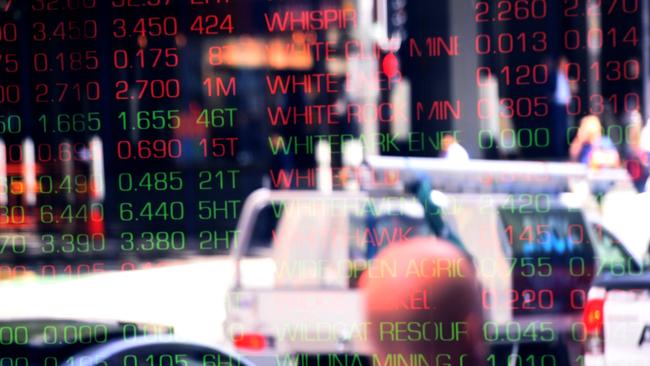 Australia’s market high comes off the back of a strong performance by the financials sector. Picture: NewsWire / Jeremy Piper