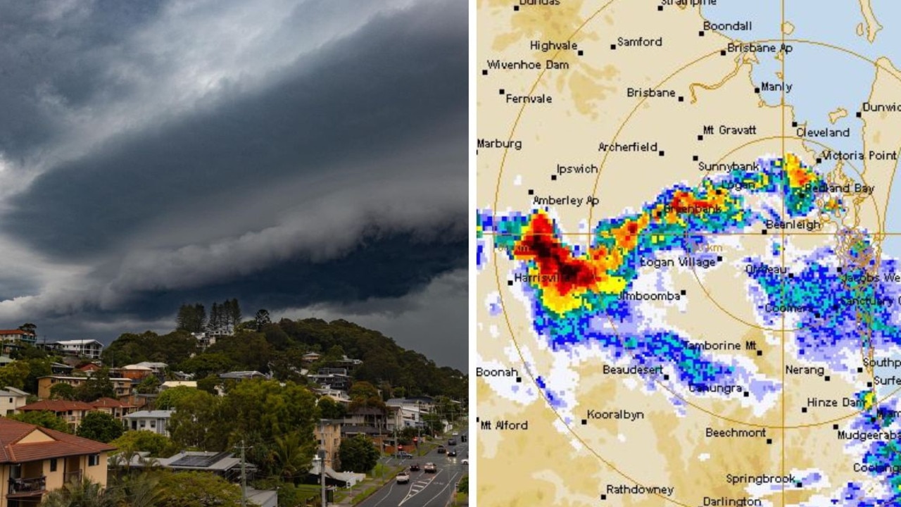 Damaging winds, large hail, heavy rain: Brisbane in firing line