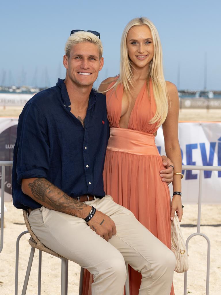 Rory Lobb and Lexi Mary at St Kilda.