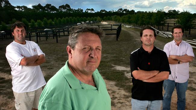 The Freedman brothers (from left) Anthony, Lee, Richard and Michael.