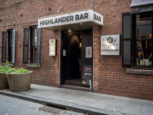 The Highlander Bar. Picture: Jake Nowakowski