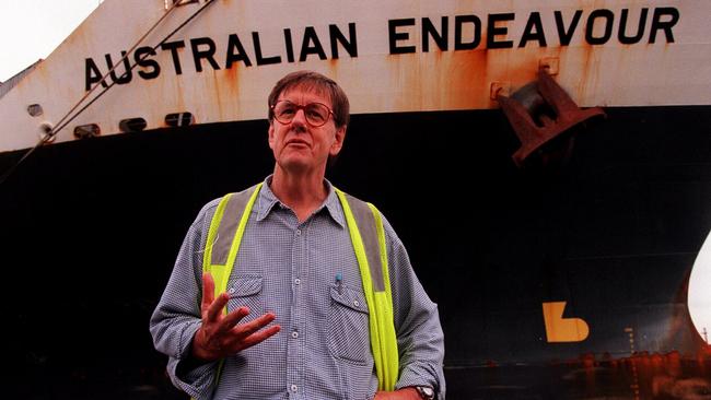 Chris Corrigan, then head of Patrick Stevedoring at Port Botany.