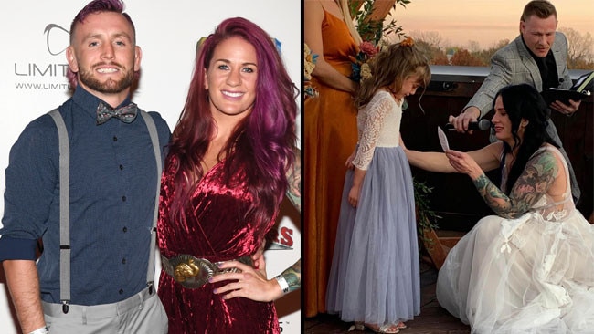 UFC fighter Tim Elliott has accused his ex-wife of cheating on him with friend on his wedding night.