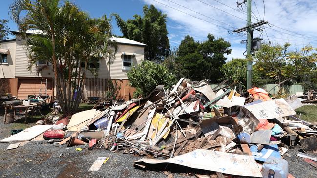 The aftermath of the floods. Picture: Jason O'Brien