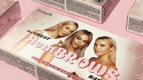 Benefit and Hembrow's eyebrow product called The Great HemBROWS Basics Kit comes in four shades. Photo: Chris Mohen