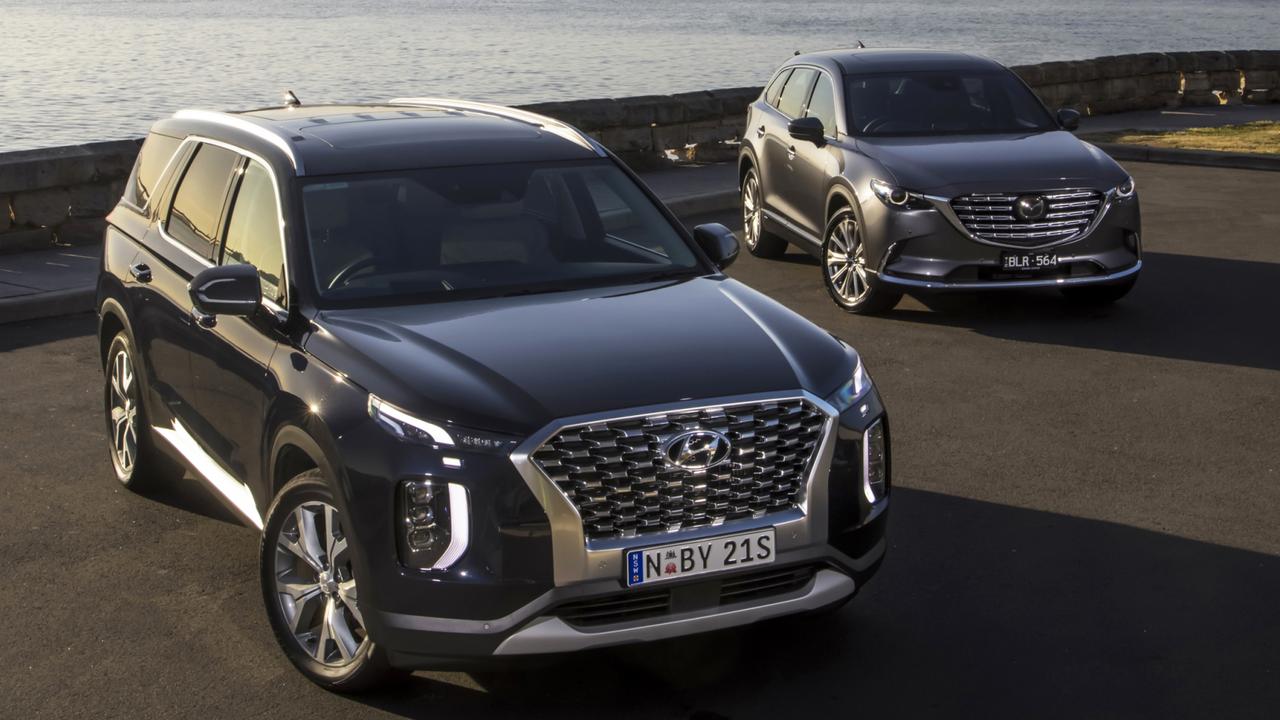 Hyundai Palisade vs Mazda CX9 Big luxury SUVs compared Herald Sun