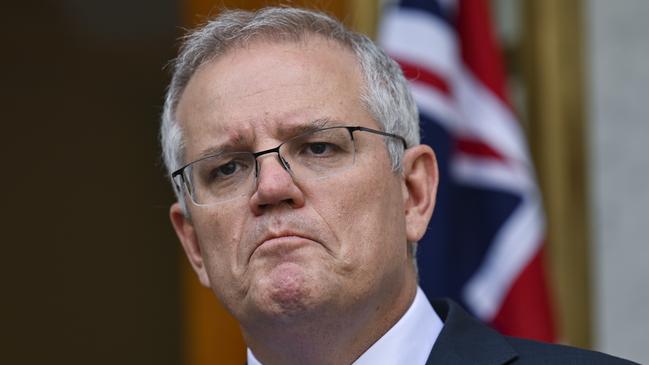 ‘Scott Morrison seems to have decided if it’s not going to pass, it’s not worth pursuing – even though nothing that matters is ever going to be decided without a fight.’ Picture: Martin Ollman