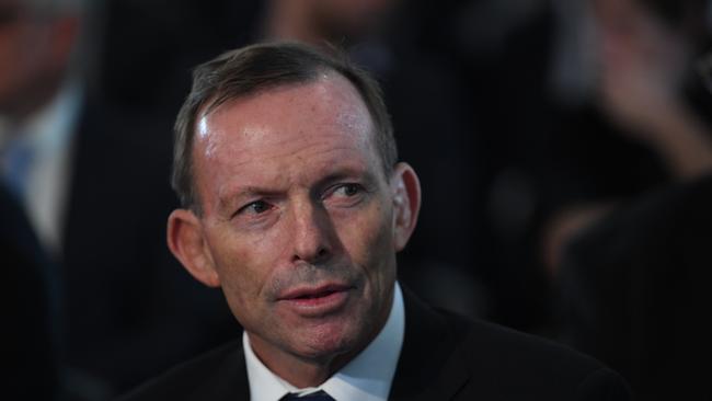 Former Australian Prime Minister Tony Abbott attended the official opening of the Sir John Monash Centre at the Australian National Memorial at Villers-Bretonneux. (Pic: Lukas Coch)