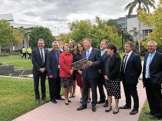 The Ipswich City Council. Wayne Wendt and councillors.