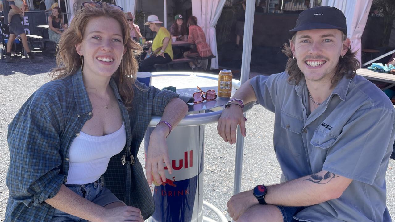 Maisie, 25, and Fred, 24, from Sydney. Picture: Savannah Pocock