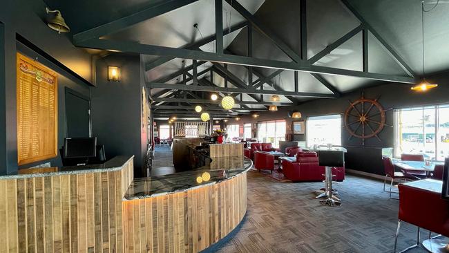 Hursey Seafoods’ upstairs restaurant which has recently undergone a major facelift. Picture: Supplied