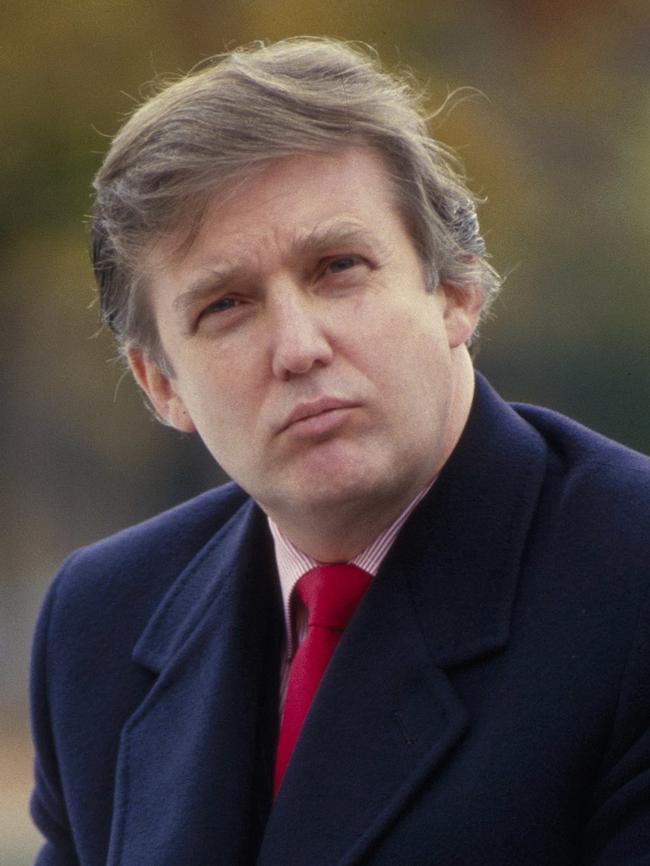 Donald Trump in the 1980s. Picture: Bernard Gotfryd