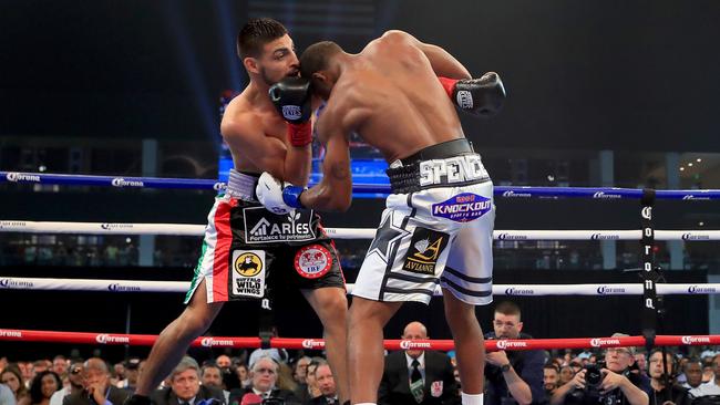 Tszyu will take on Mexican fighter Carlos Ocampo (left), who has never fought in Australia. Picture: Getty Images/AFP.