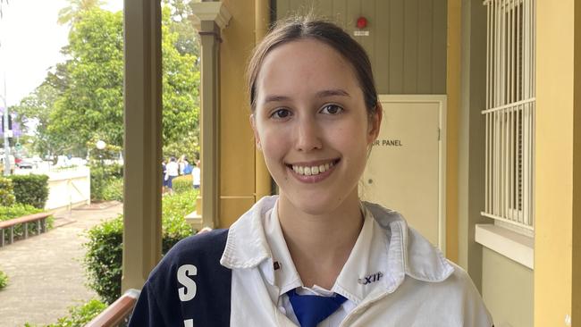 Year 12 Student Eliza Forster just completed her English external exam