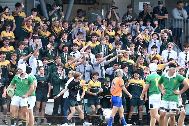 AIC First XV rugby union between Villanova College and Ashgrove. Saturday June 7, 2025. Picture, John Gass