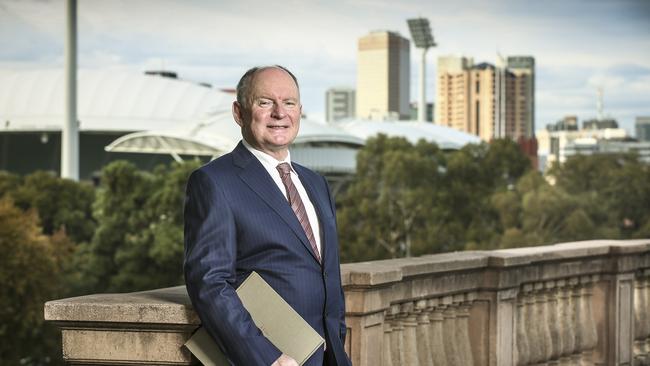 Adelaide lawyer Mark Hamilton at Montefiore Hill. Picture: Mike Burton