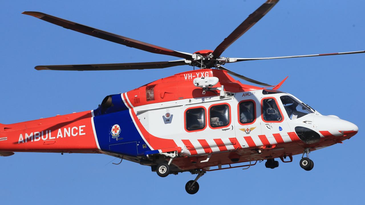 A woman has been flown to the Alfred Hospital in a serious condition after an incident in Drysdale.