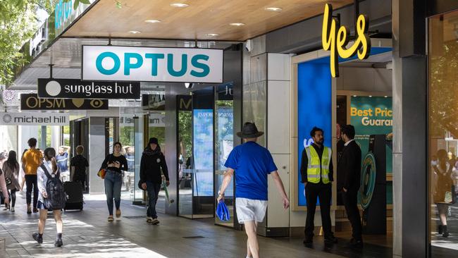 Optus could be offloaded by its Singapore owner, Singtel. Picture: Emma Brasier