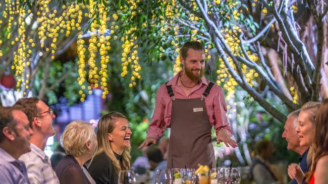 Char Restaurant and Darwin Club, inside Admiralty House NT, both won gold in the Tourism Restaurants and Catering Service category. Pictured Char Restaurant. Supplied: Tourism NT