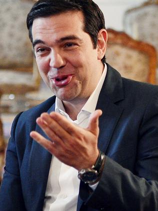 Negotiation time ... Greece's Prime Minister Alexis Tsipras. Picture: AFP/Louise Gouliamaki