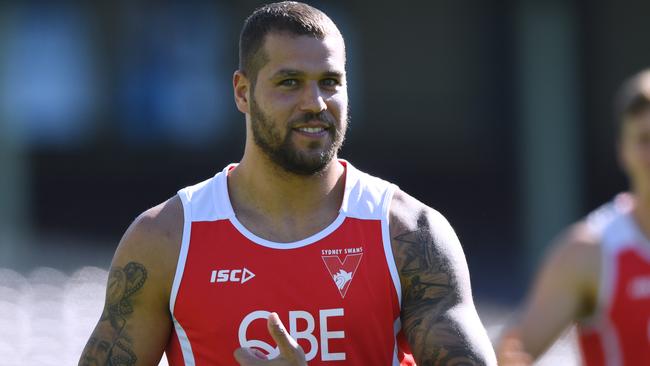 Lance Franklin is out for Fremantle this week. Picture: AAP Images