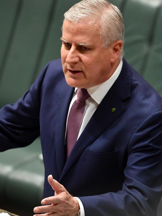 Deputy Prime Minister Michael McCormack. Picture: Mick Tsikas/AAP