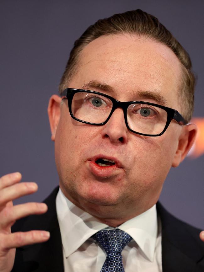 Alan Joyce, chief executive officer of Qantas