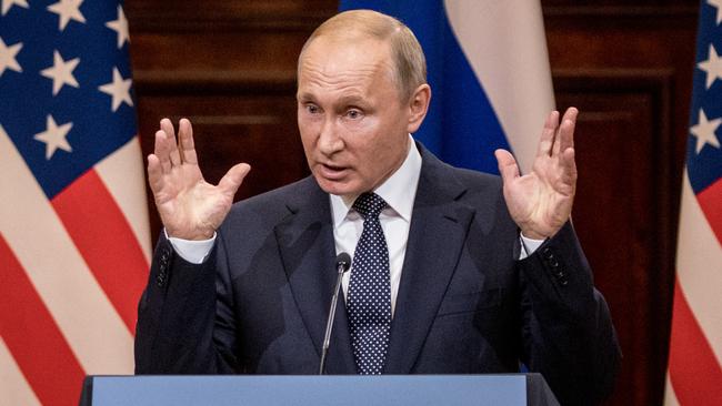 Russian President Vladimir Putin. Picture: Getty Images
