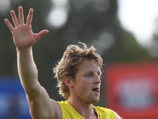 Adelaide Crows training at Thebarton Oval. Rory Sloane. Picture: Tricia Watkinson