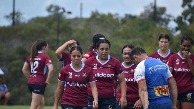 Premier Women'&#128;&#153;s rugby between GPS and University. Saturday March 25, 2023. Picture: Nick Tucker.