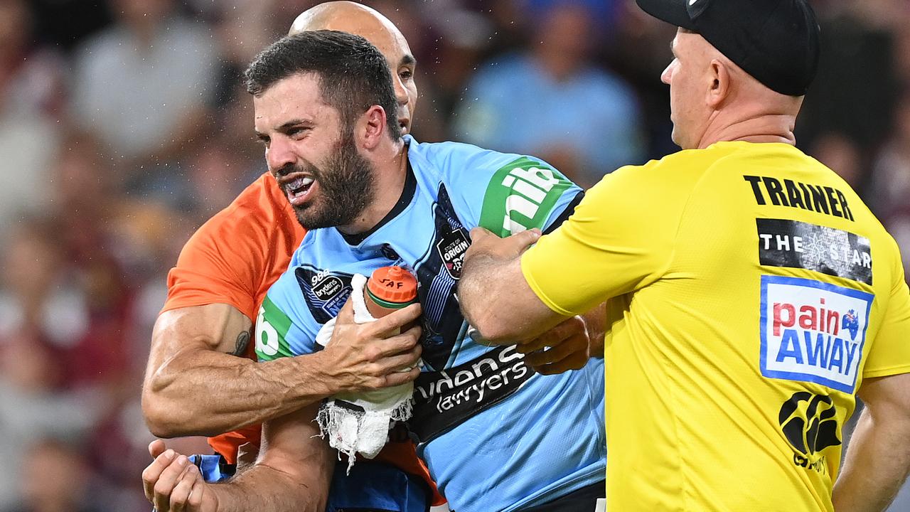 James Tedesco taken off concussed.