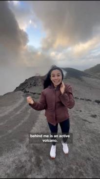 Inside an active volcano in Vanuatu