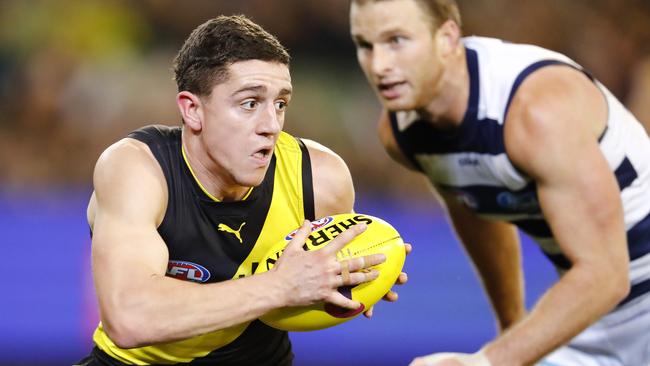 Richmond’s Jason Castagna in action. Picture: Michael Klein