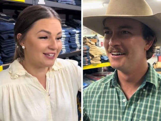 Gympie Saddleworld and Country has become an international star thanks to a âquirkyâ and cheeky online jeans ad which has racked up almost 2 million views.