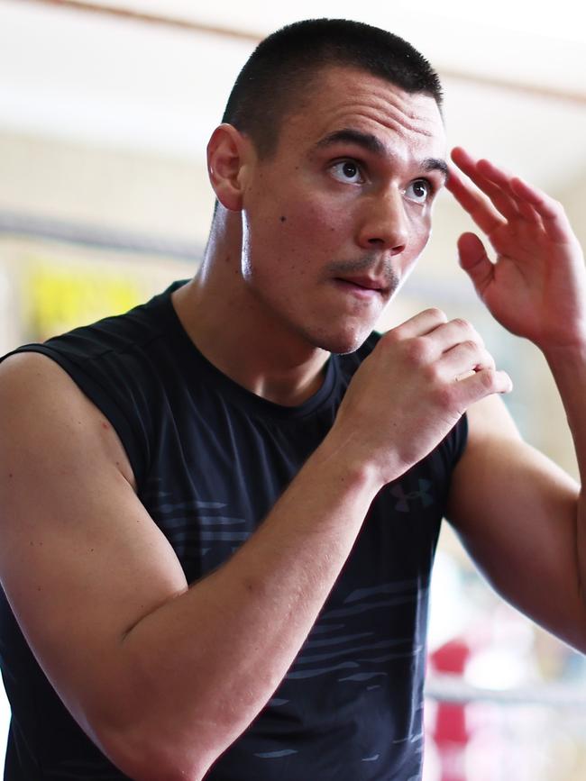 Tim Tszyu is taking a big risk by even fighting. (Photo by Matt King/Getty Images)