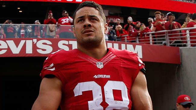 - Australian rugby league star Jarryd Hayne makes 49ers' projected  53-man roster