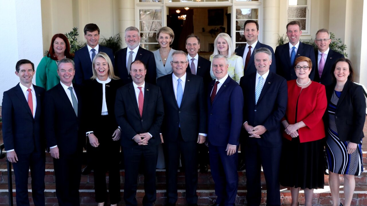 Morrison's ministry officially sworn-in