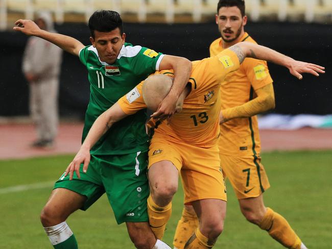 The Socceroos were fortunate to pick up a point against Iraq.