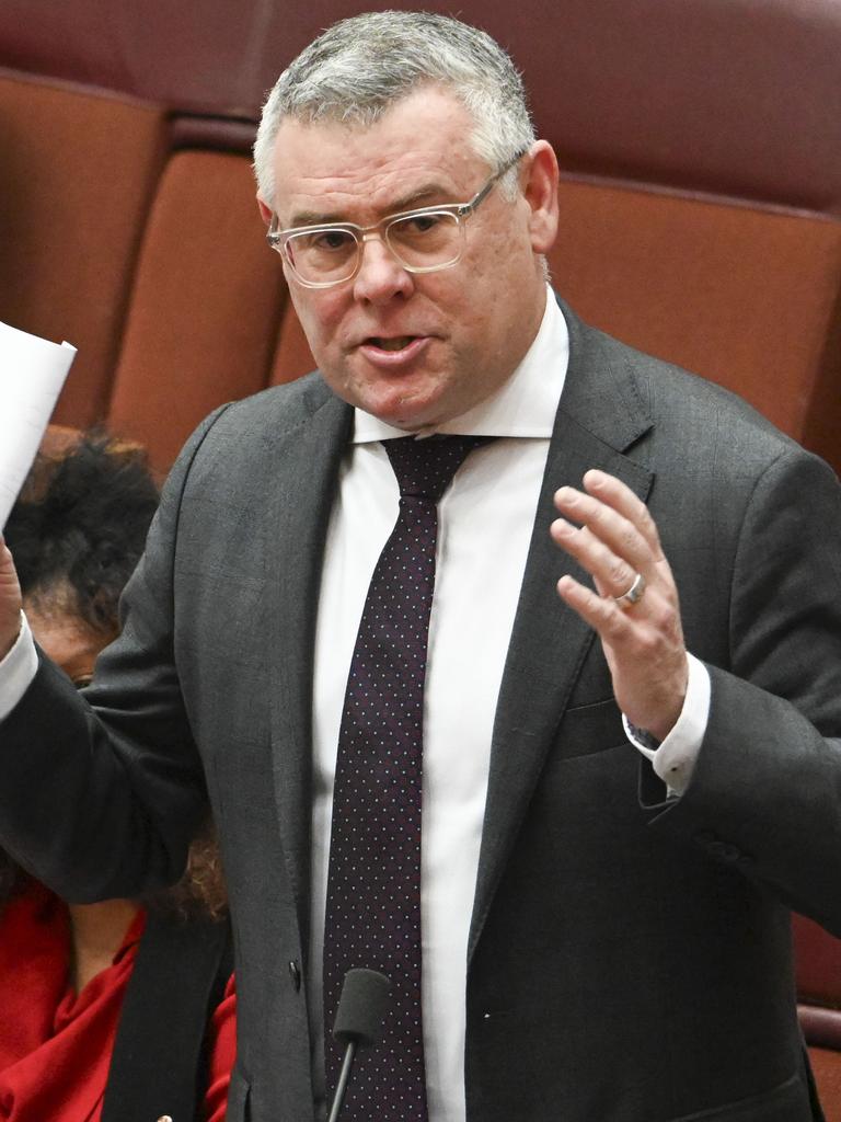 Workplace Relations Minister Murray Watt ceded some ground to the Coalition to get the Bill through the parliament. Picture: NewsWire / Martin Ollman