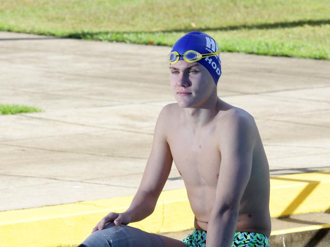 Swimmer Tim Hodge,15, has been selected to compete at the Rio Paralympics.Tim Hodge at Blacktown pool.