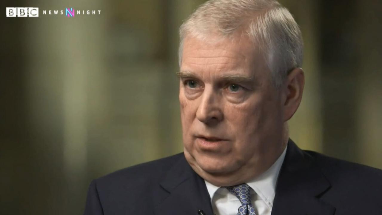 Prince Andrew said it was not ‘becoming of a member of the Royal Family’ to continue his friendship with Epstein. Picture: BBC