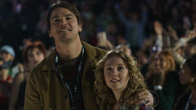 Josh Hartnett and Aussie actor Ariel Donoghue star in new film Trap. Josh plays dad Cooper, who takes his teenage daughter (Donoghue) to a pop concert, only to discover, it’s an elaborate trap set up to catch a serial killer. In cinemas August 8.