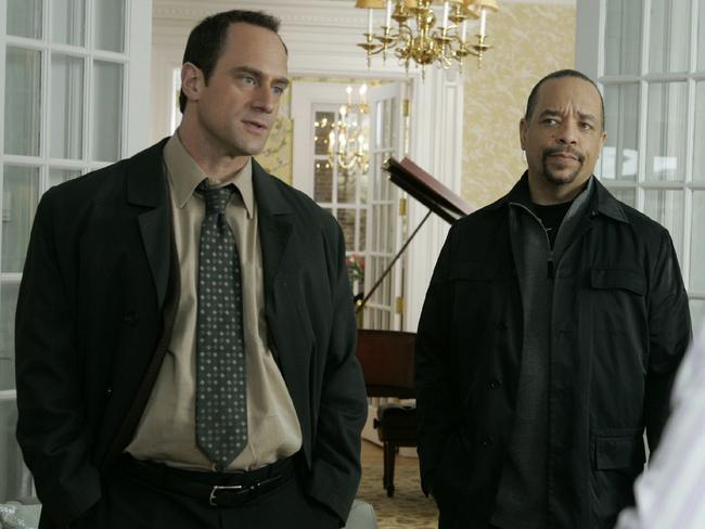 Ice with former co-star Christopher Meloni.